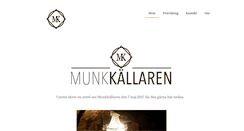 Desktop Screenshot of munkkallaren.com